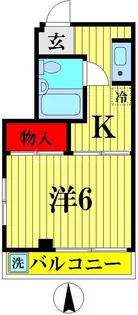 コーポ美佐【3階】の間取り