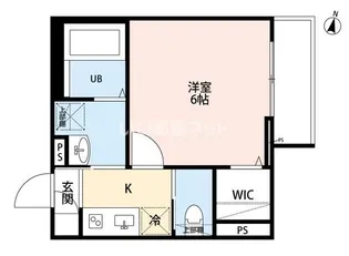 robot home 西都賀【3階】の間取り