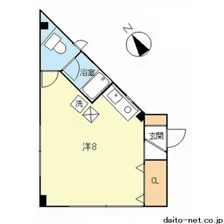 サングレイス江古田【2階】の間取り