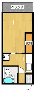 第1洋光マンション【2階】の間取り