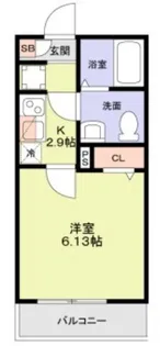 MIAM幕張【1階】の間取り