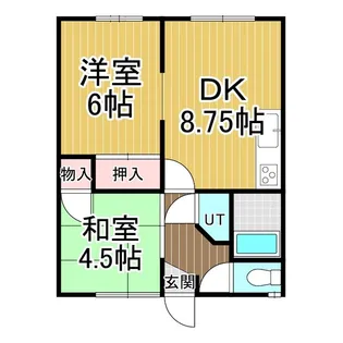 ALLAMANDA【1階】の間取り