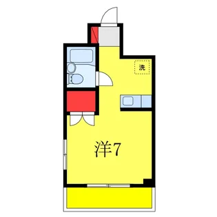 ハイツ島田【3階】の間取り