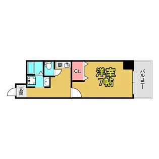 IF都島【2階】の間取り