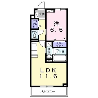 フィオーレ【2階】の間取り