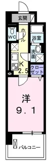 ボニート春日部【1階】の間取り