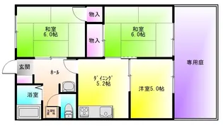 きららハイム【1階】の間取り