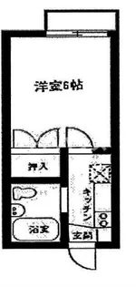 ライトリッジハイツ【1階】の間取り