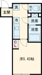 カインドネス金町【1階】の間取り