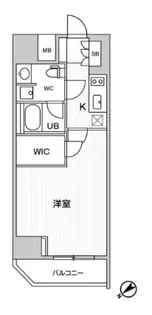 ALTERNA恵比寿 オルタナ恵比寿【10階】の間取り