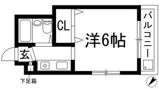 第一インテリジェントビル【6階】の間取り