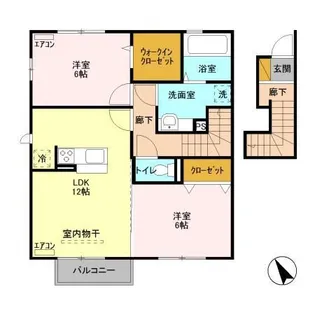 サンモール【2階】の間取り