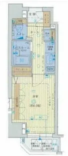 エステムプラザ横濱みなとみらいWEST【10階】の間取り