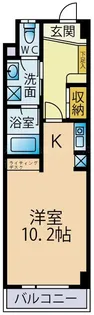 ラ・ツエム【2階】の間取り