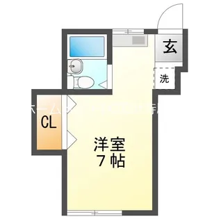 ハイツONO【2階】の間取り