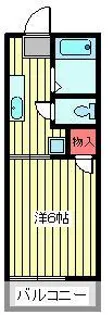 ファミーユ友光【1階】の間取り