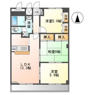 エル 21【3階】の間取り