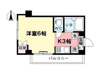 TKパークハイム【5階】の間取り