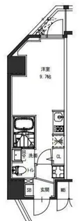 S-RESIDENCE駒込六義園【9階】の間取り