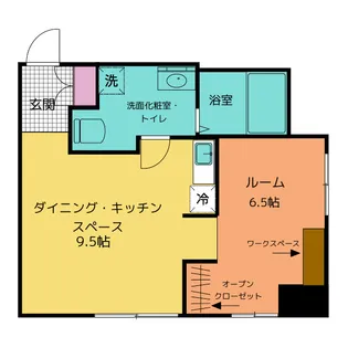 ベイヒルズ中山South【3階】の間取り