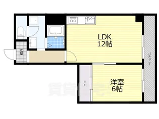 トウセン本町橋ビル【8階】の間取り