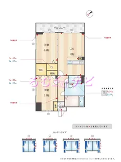 La Belle Equipe M【2階】の間取り