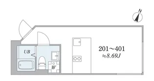 trias413【2階】の間取り