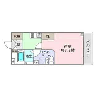 シュライン【4階】の間取り