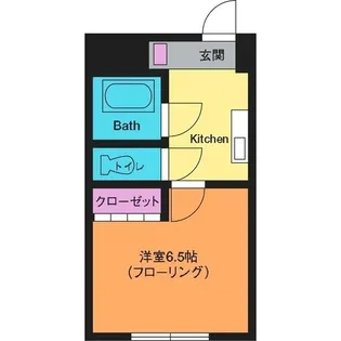 ボンメゾン本厚木【8階】の間取り