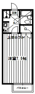 共栄ハイツ【1階】の間取り