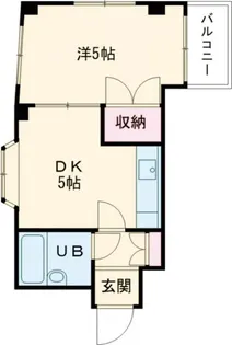 パレス池袋B【2階】の間取り