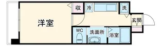 casa verde高辻【8階】の間取り