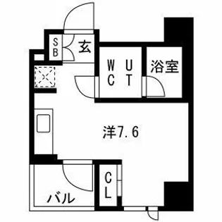 スパシエ新高円寺【7階】の間取り