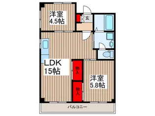 第7池田マンションの間取り