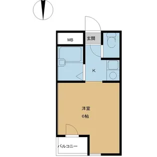 武田第2マンション【4階】の間取り