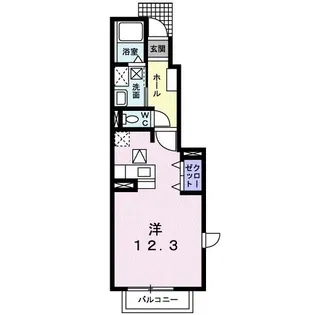 ステイズ C【1階】の間取り