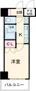 スカイコート世田谷用賀第3【4階】の間取り