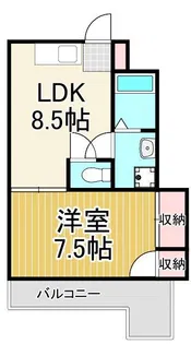 クラウンマンション曳舟【3階】の間取り