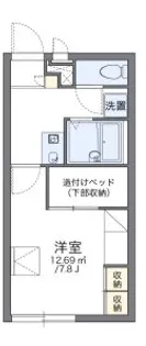 東京都青梅市森下町【アパート】の間取り