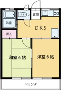 シティハイムポエム【2階】の間取り