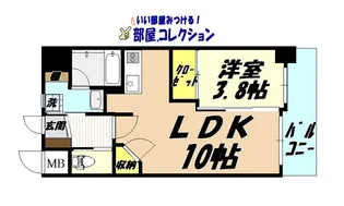 プルーム真鶴【8階】の間取り