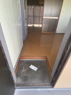 永田アパート【2階】の玄関