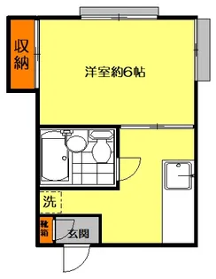 グリーンハウス【2階】の間取り
