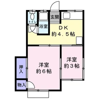 リトルハウス【1階】の間取り