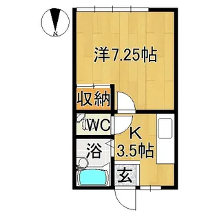 コーポケイ【2階】の間取り