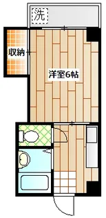 メゾンヨコヤマ【2階】の間取り