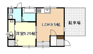 岡山県倉敷市二子【一戸建】の間取り