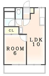 ポラリス庄屋【4階】の間取り