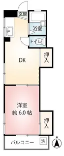 ハミング椿森【3階】の間取り