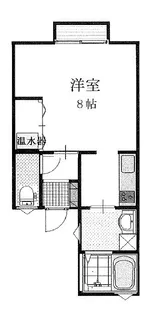 1Kの間取り画像